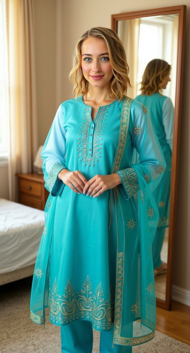 Cloee's Cultural Connection: Embracing Pakistani Elegance