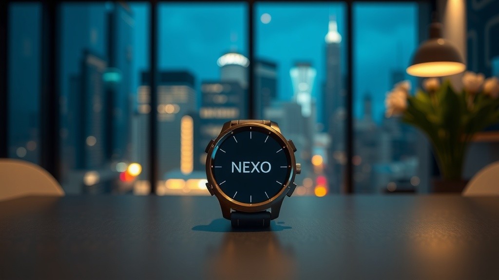NEXO: The Ultimate Smartwatch for Active Living!