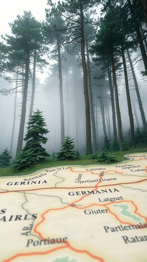 The Struggle for Germania: Arminius's Stand Against Rome