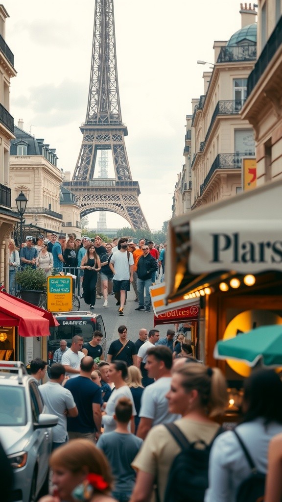 Top 10 Most Crowded Cities in the World by Visitors Per Square Kilometer