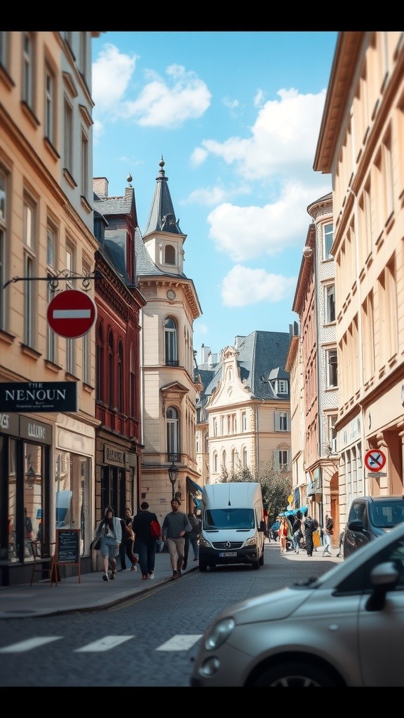 Publicité attrayante pour sacs à Metz