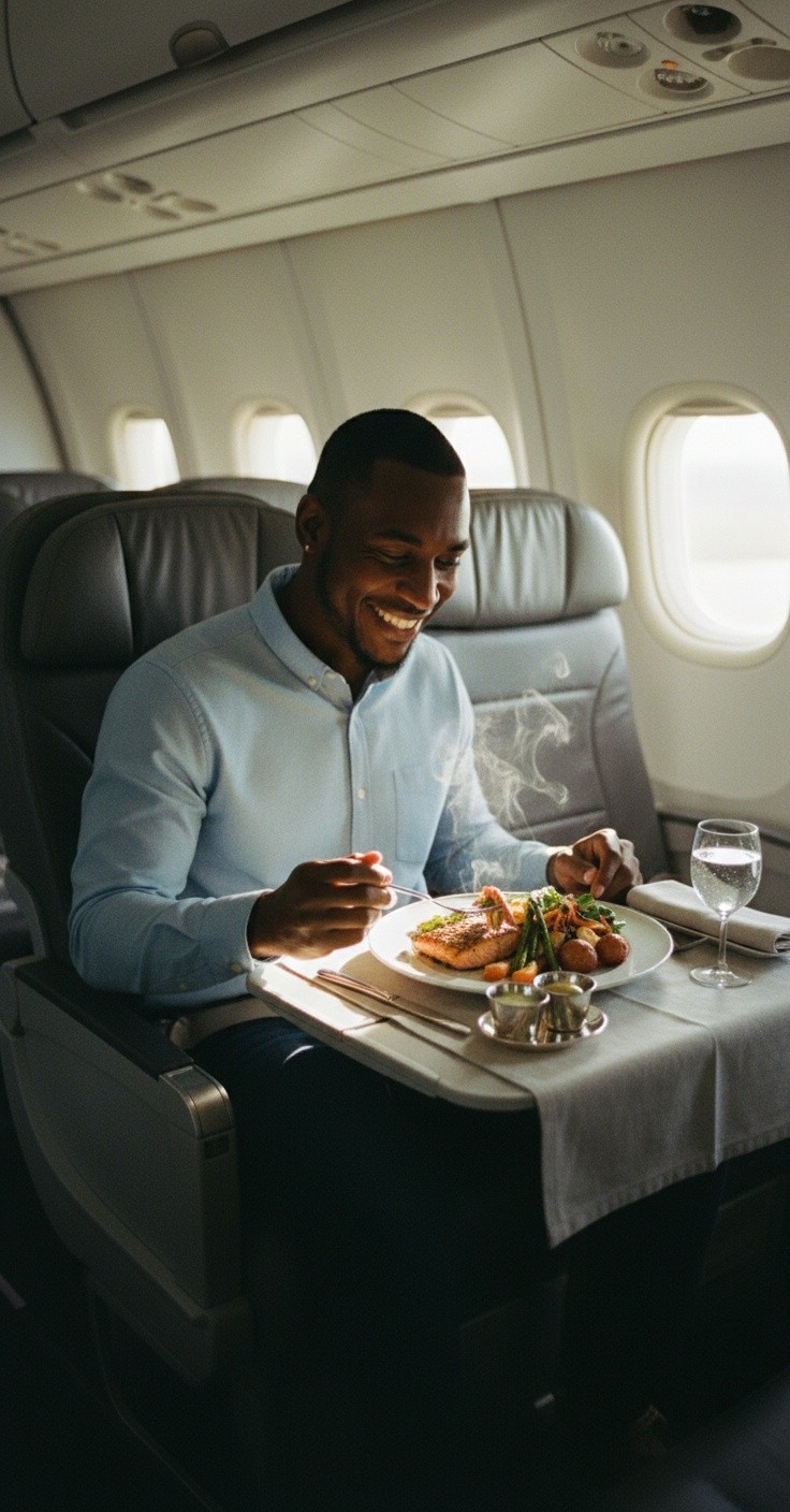 Rencontre inattendue dans l'avion: le Prophète du Rire et Ana
