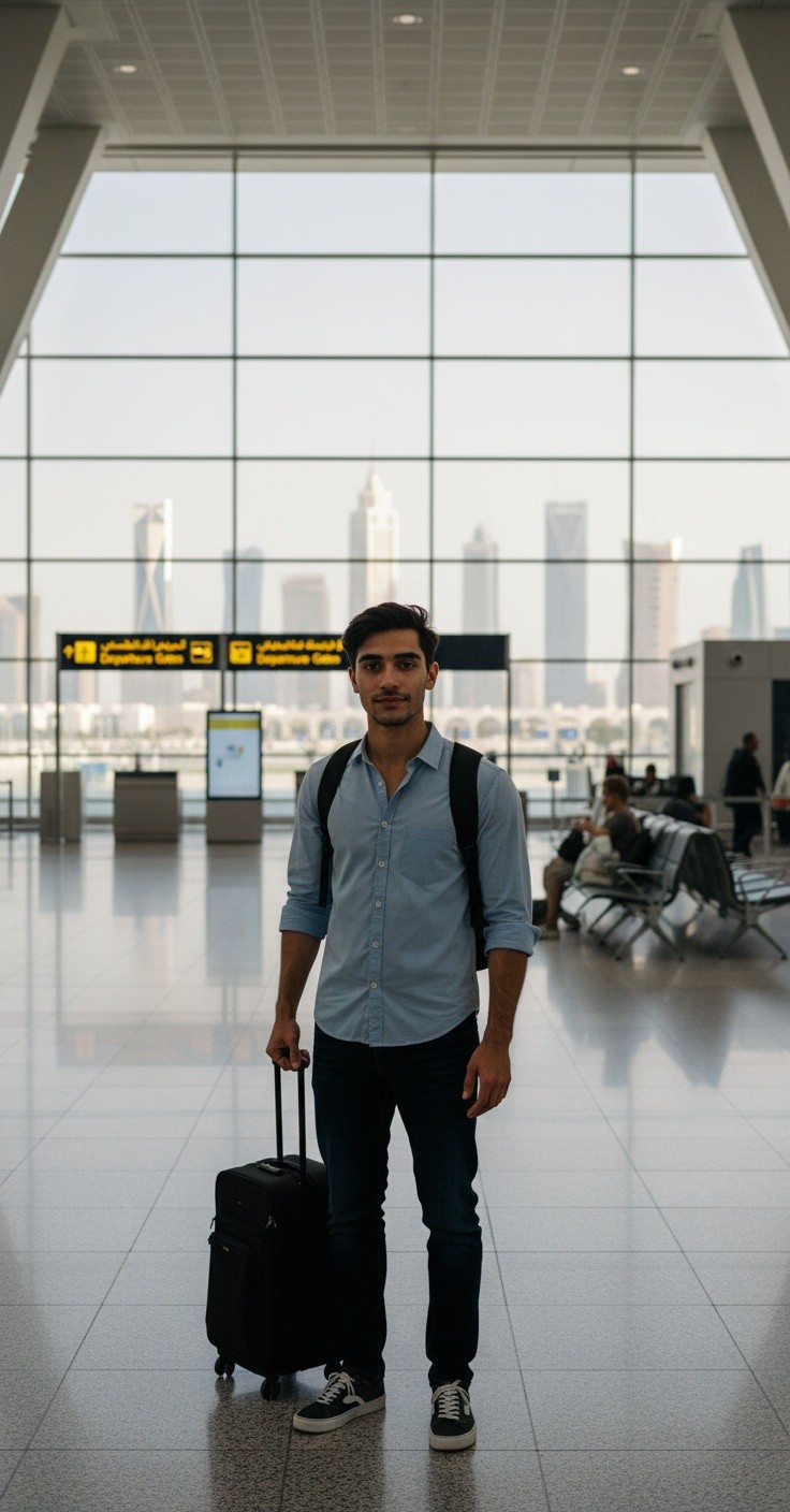 تهنئة برزان بقدوم عمر من مصر