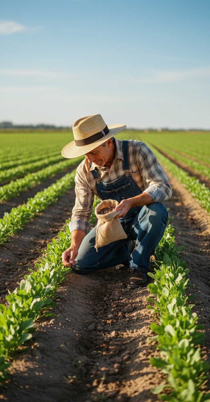 A Farmer's Day Under the Sun