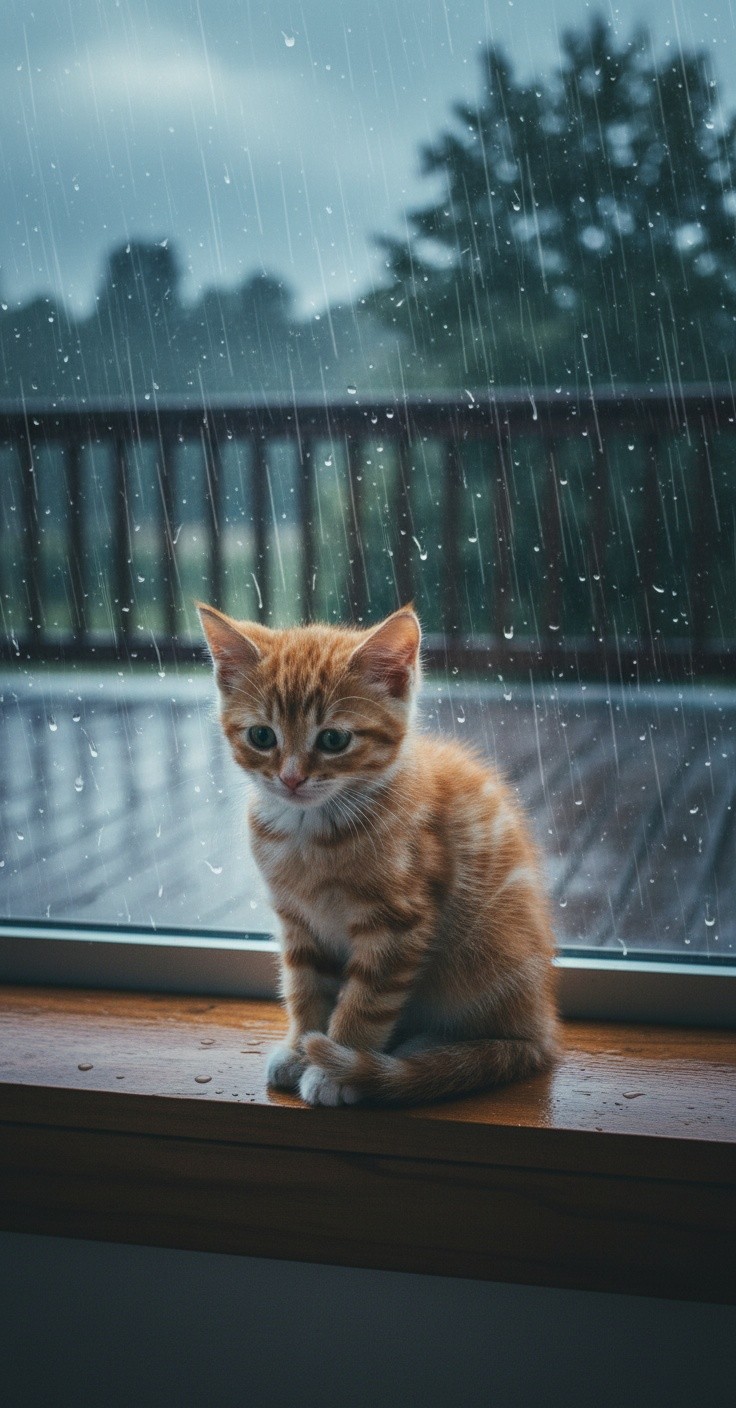 Menunggu di Antara Hujan