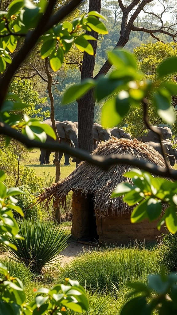 The Boy and the Elephants: A Tale of Friendship and Courage
