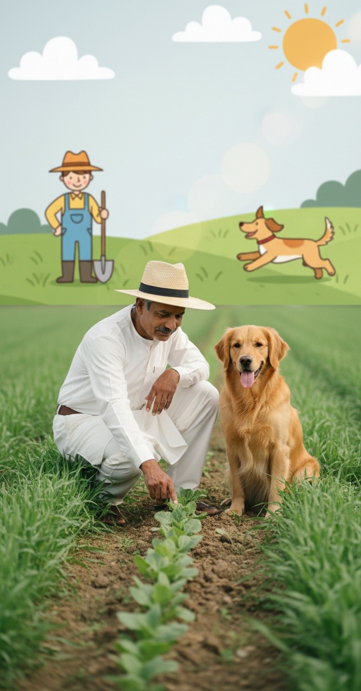 किसान और कुत्ता: वफ़ादारी की कहानी