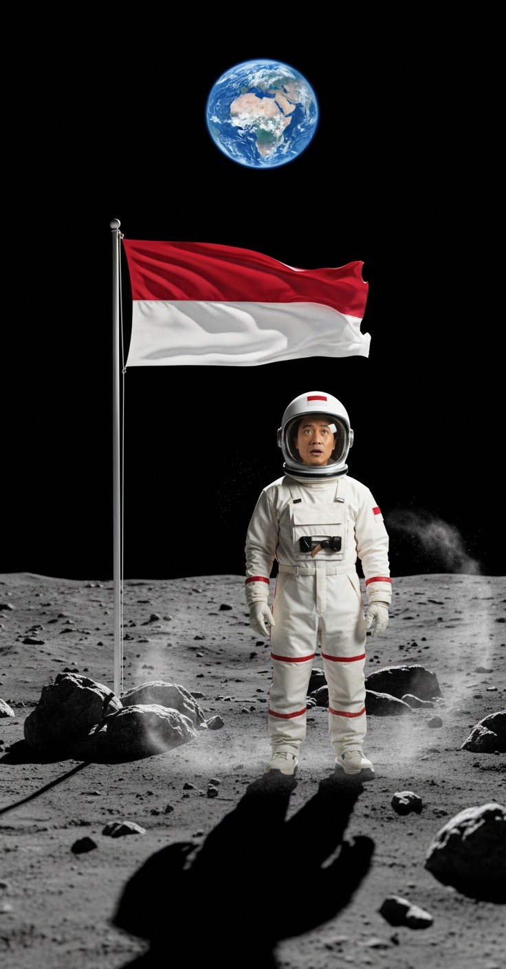 Astronot Berjalan Lagi