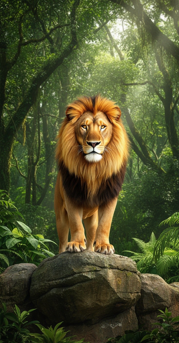 जंगल की दोस्ती: शेर, चूहा, बिल्ली और कुत्ते की कहानी