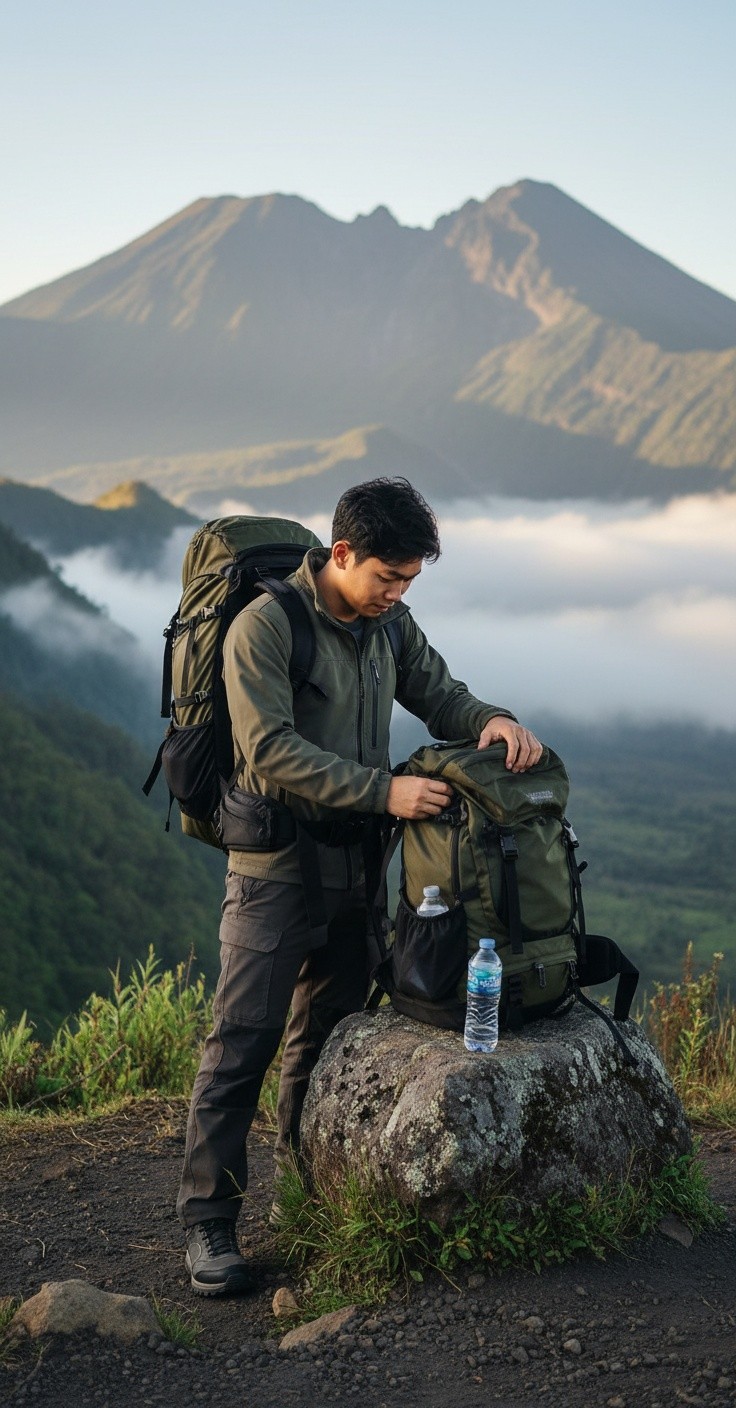 Keberanian di Puncak Rinjani