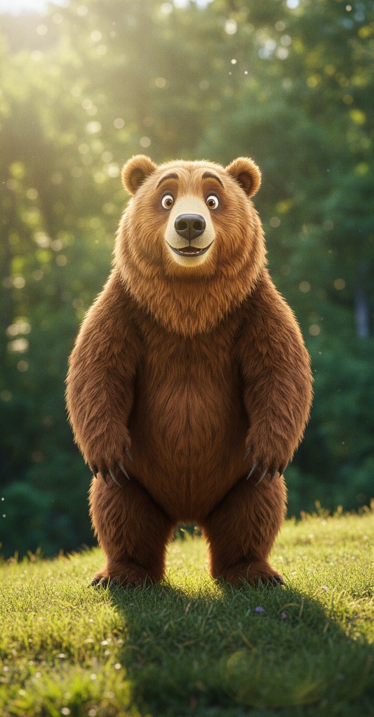 The Adventures of Bruno: A Friendly Bear Tale