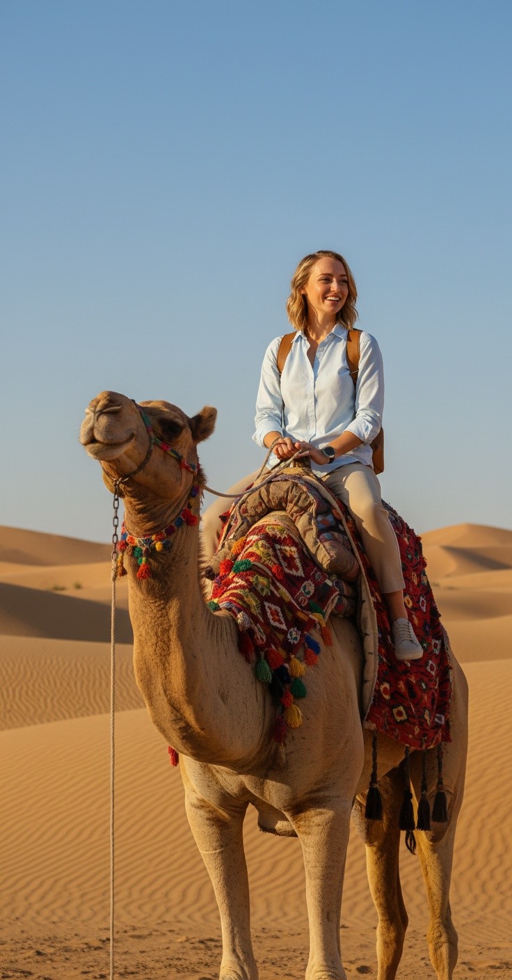 Cholistan Desert mein Oont ki Savaari