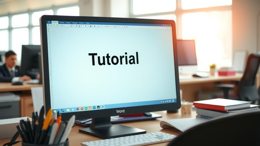 Guide d'utilisation de Microsoft Word