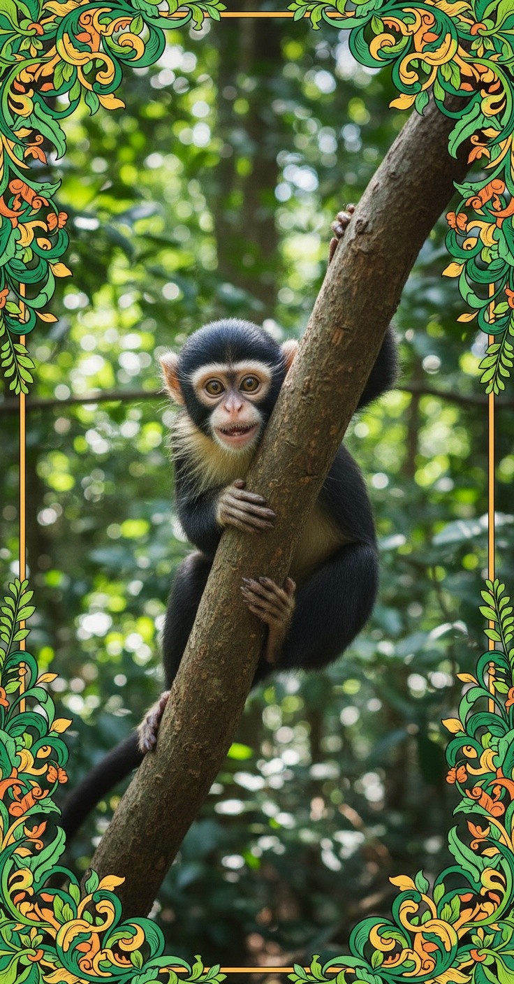 दयालु बंदर मोनू की कहानी