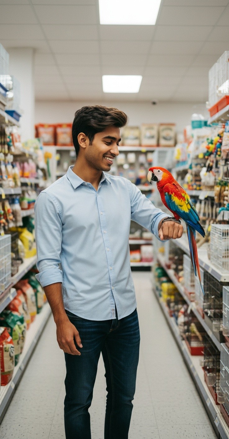 राकेश का समझदार तोता - एक मजेदार कहानी