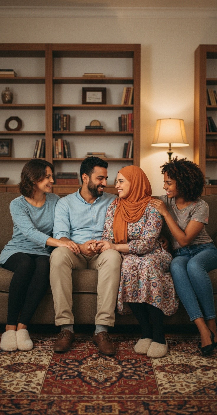 حياة ندي وعائلتها اليومية