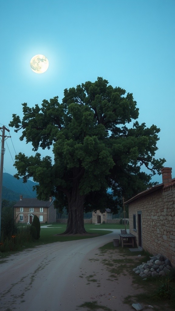 Rahasia Pohon Besar di Desa