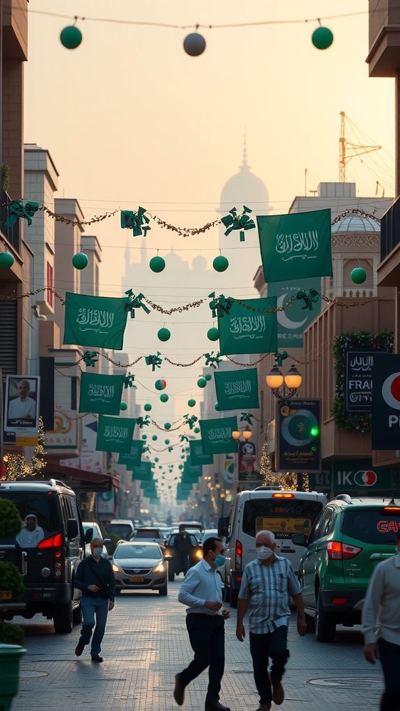احتفالات اليوم الوطني السعودي 95 في الرياض