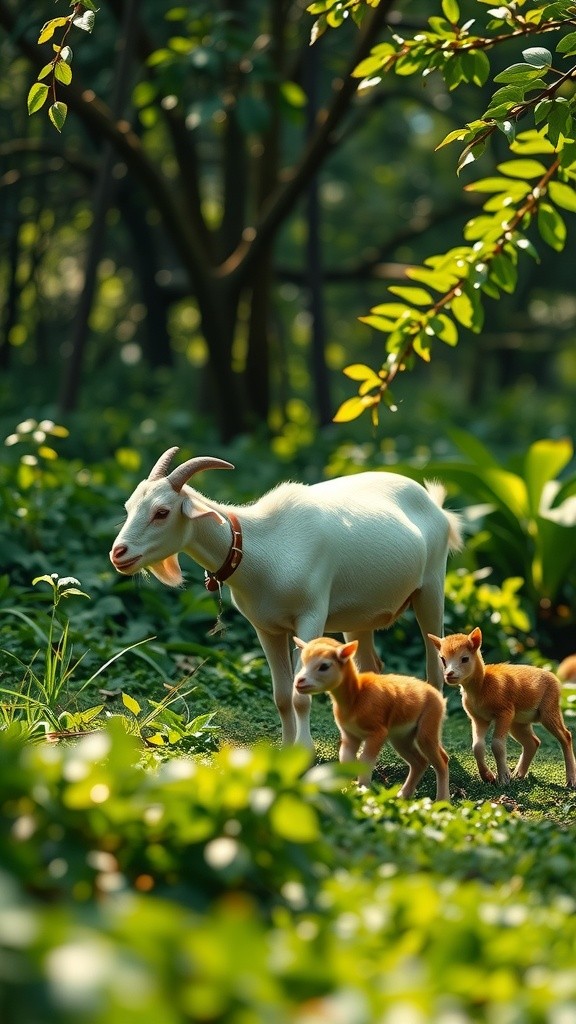 बकरी और भूखा भेड़िया