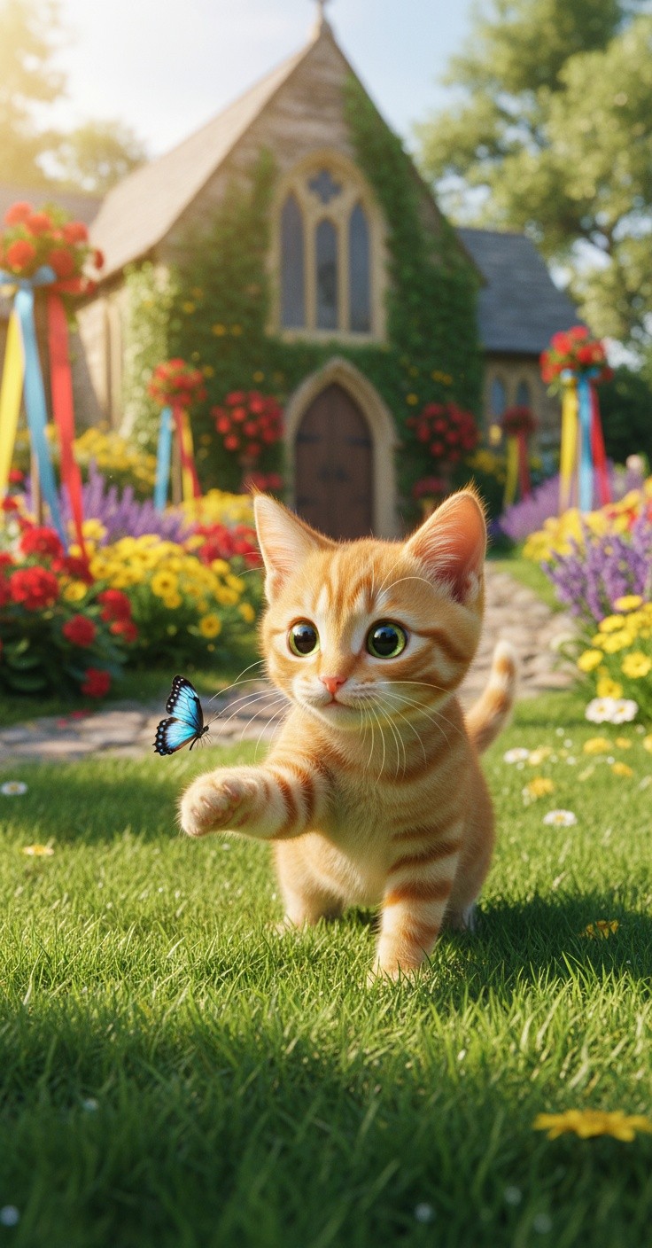 Whiskers of Love: A Feline Fairytale Wedding