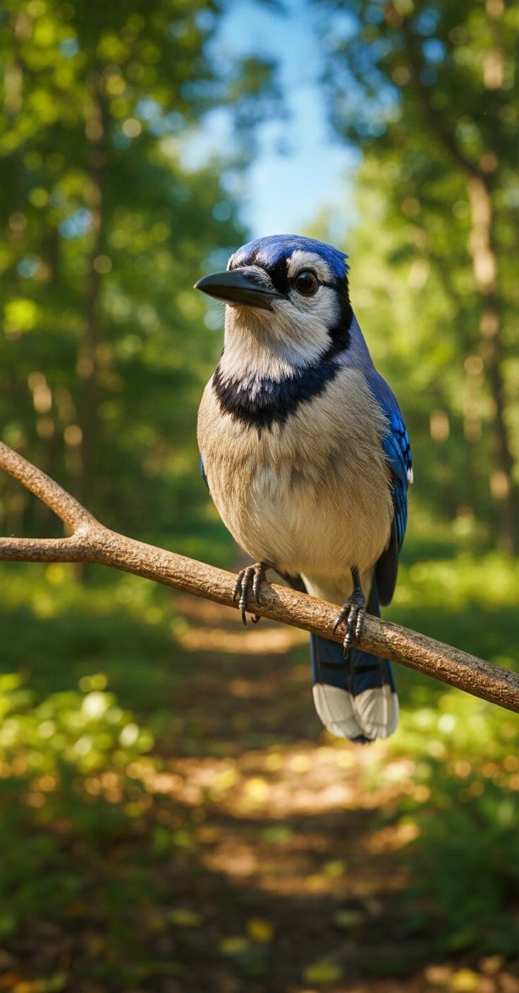 The Majestic Sky: A Tale of the Bold Blue Bird