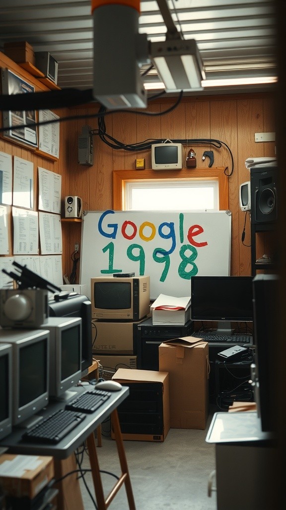 La Historia de Google: De un Garaje a Gigante de Internet