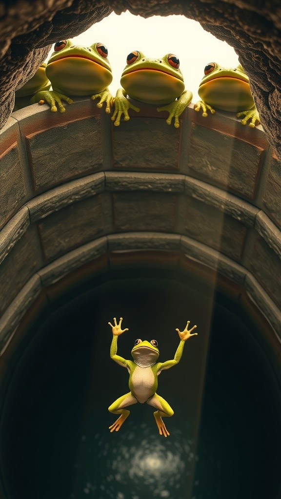 सफलता की ओर: बहरा मेंढ़क की कहानी