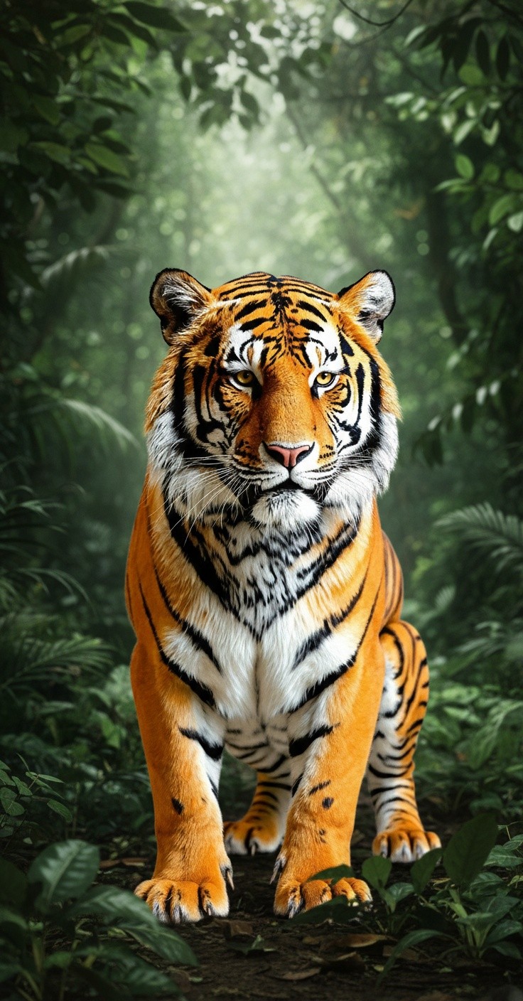 जंगल में बाघ और चूहा की कहानी