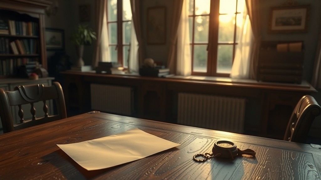 The Vanished Letter: Secrets in the Cellar