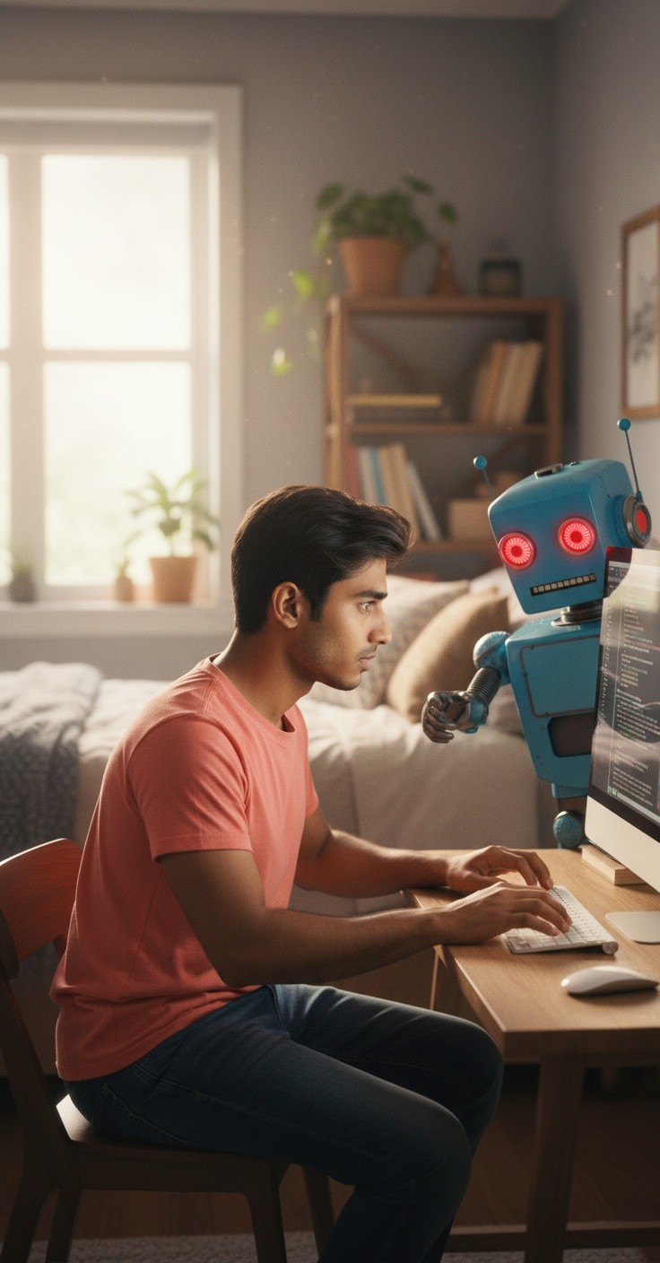 AI की 24 घंटे की ज़िंदगी