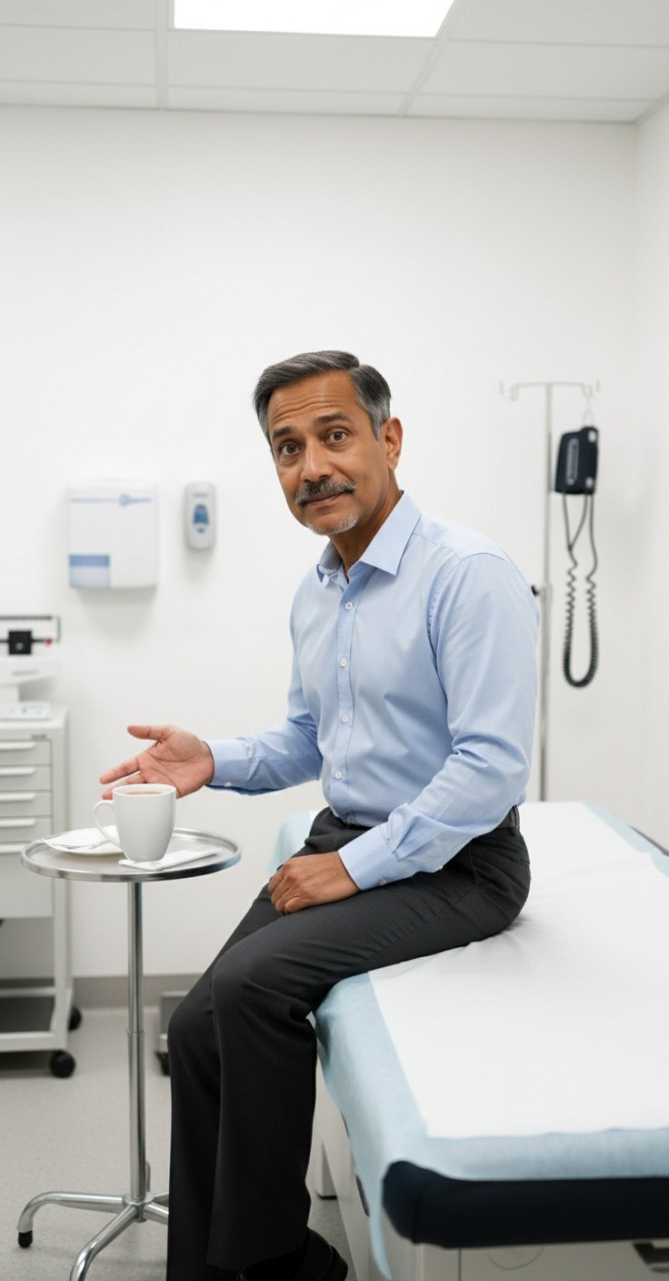 Minum Kopi Tanpa Sendok: Kisah Lucu di Dokter