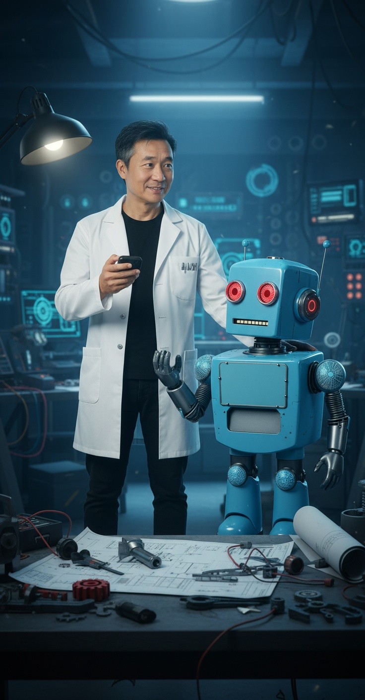 Robot Canggih dan Jodoh di Mode Pesawat