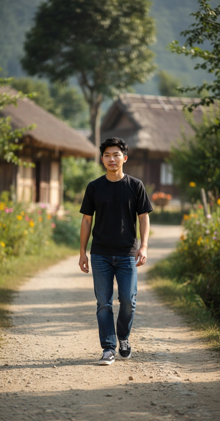 Monyet Pinter di Desa