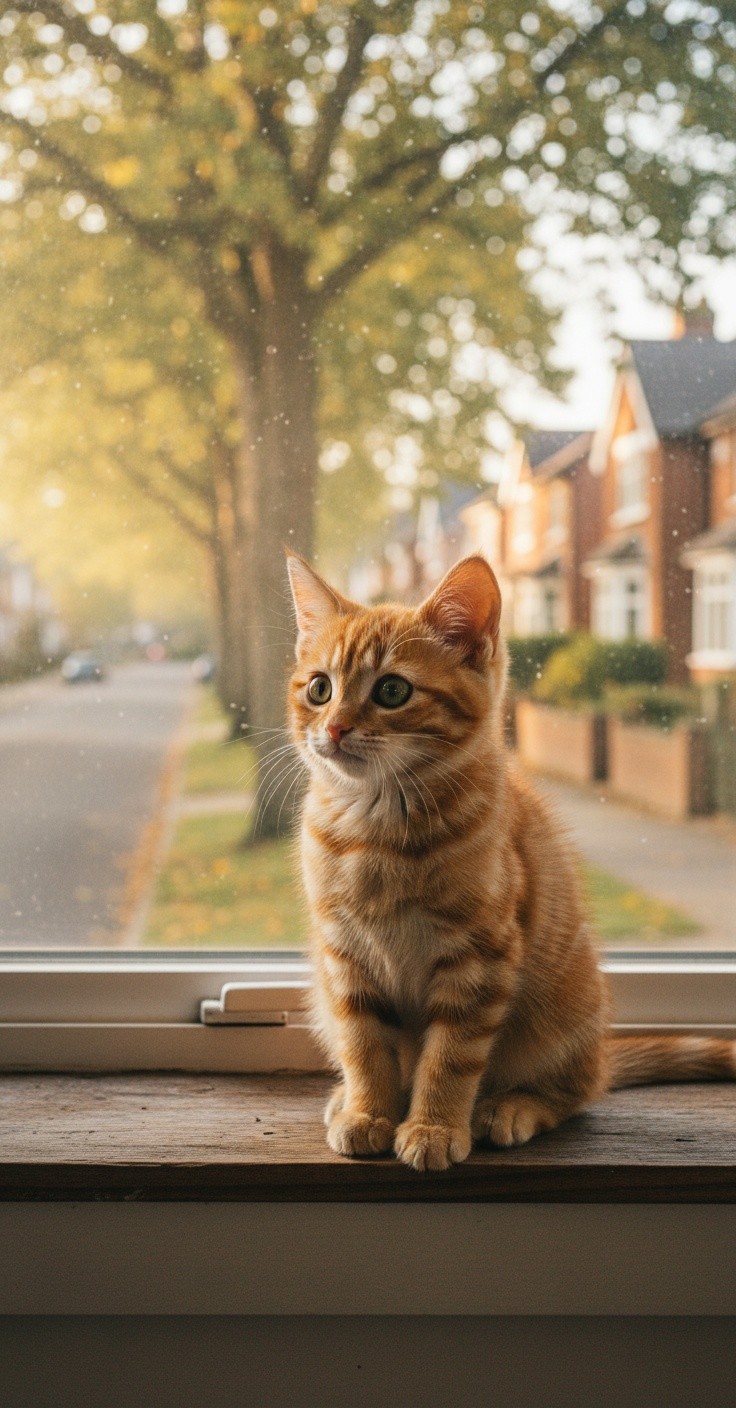 Kucing Tukang Bakso yang Panik!