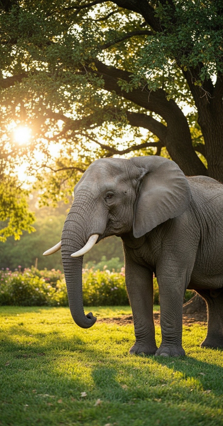 Gajah Kreatif: Rodanya Meletus dan Menggunakan Kelapa!