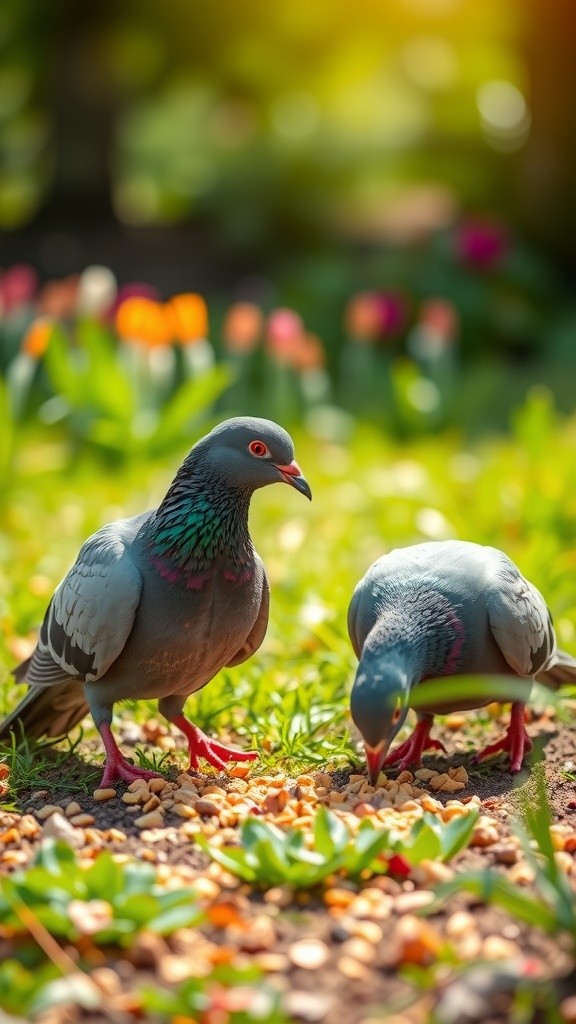 Friendship Over Hunting: A Lesson from the Cat and Pigeons