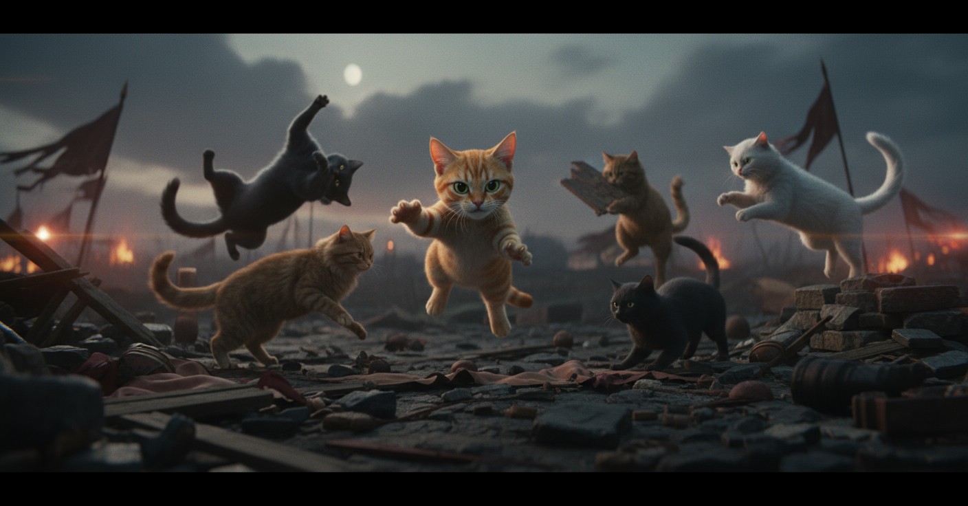 La Estrategia del Gato en la Batalla contra el Perro