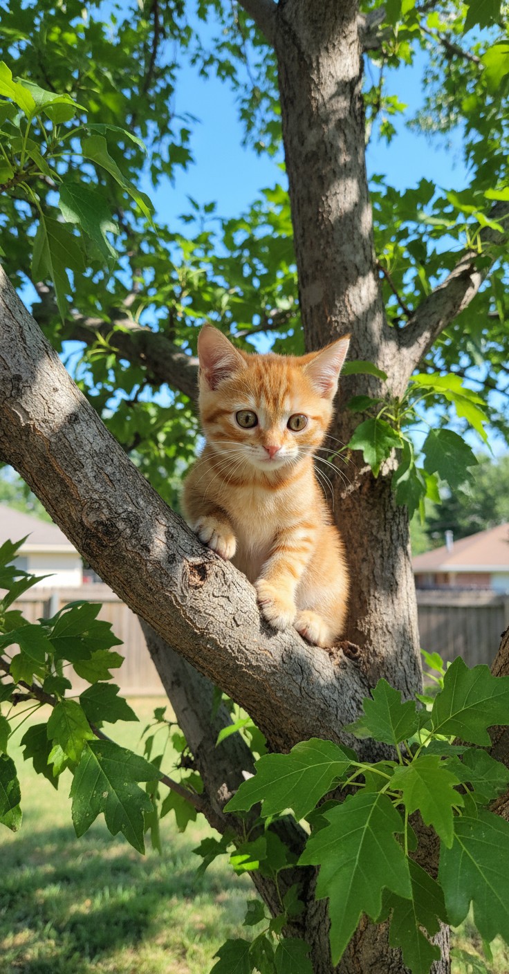Persahabatan Anak Kucing dan Anak Anjing