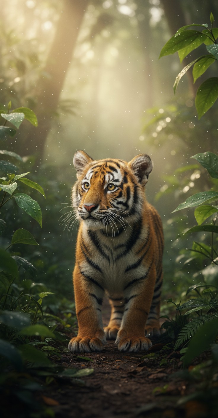 Persahabatan Tak Terduga: Anak Harimau dan Anjing