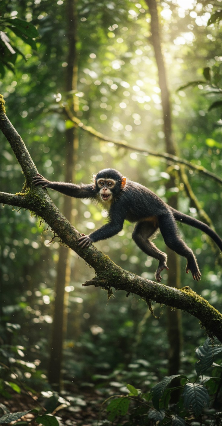 Momo's Mountain Adventure: Snacks and Stunning Views!