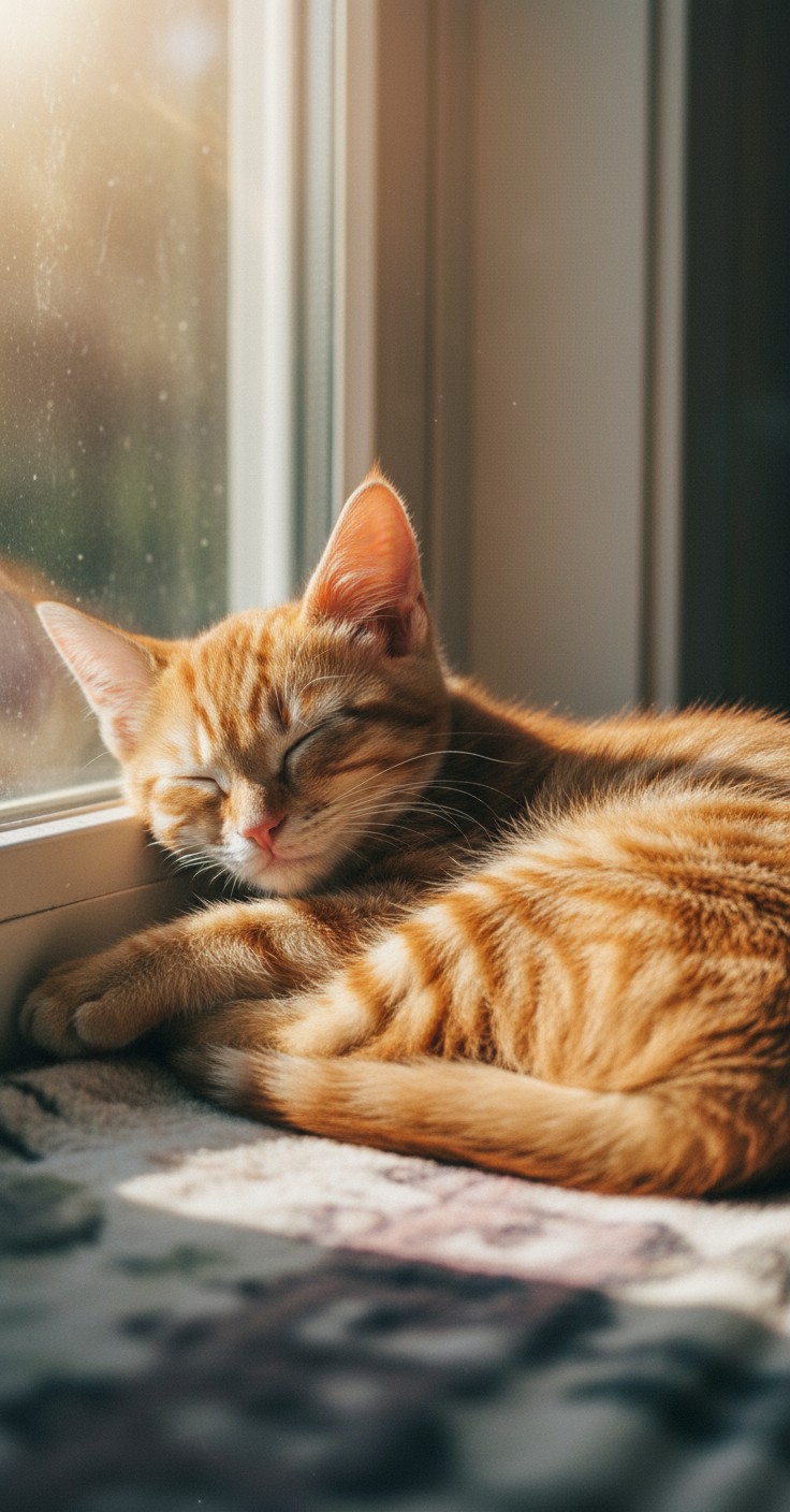 A Purr-fect Tale in Cat Cartoon Style