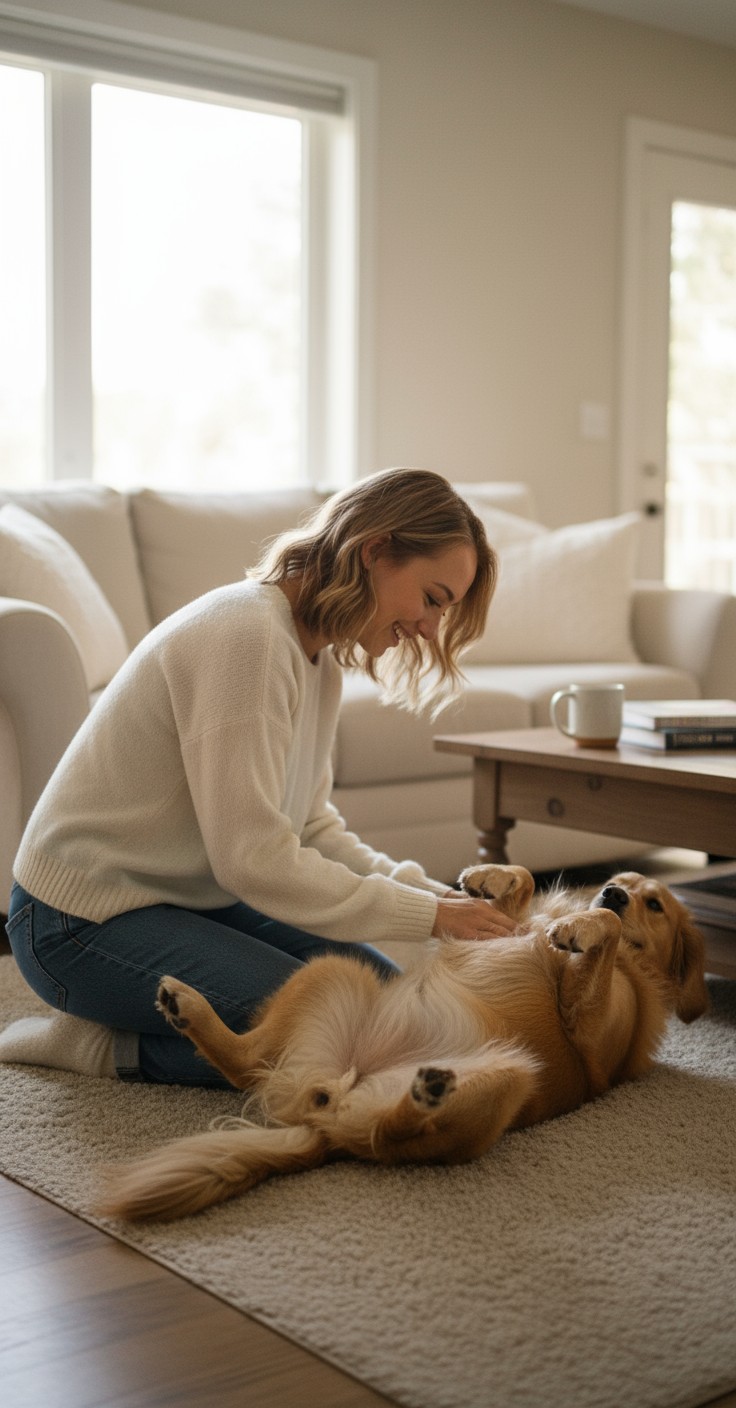 Understanding Your Dog's Belly-Up Posture: Trust or Submission?