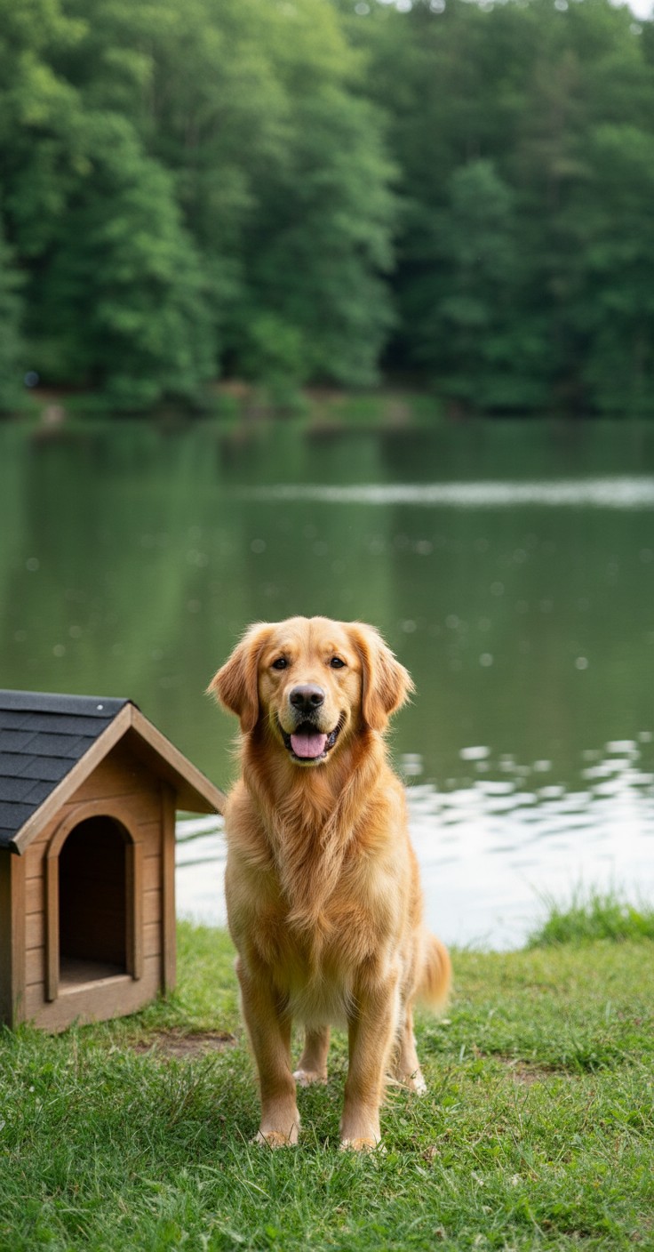 The Curious Dog's Meadow Adventure