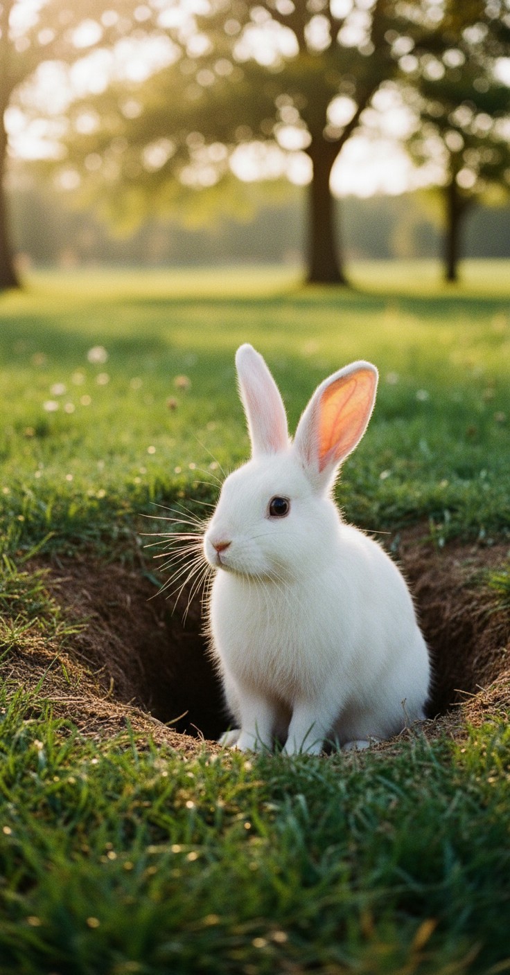 Meet Clover: The Adorable Fluffy Rabbit!