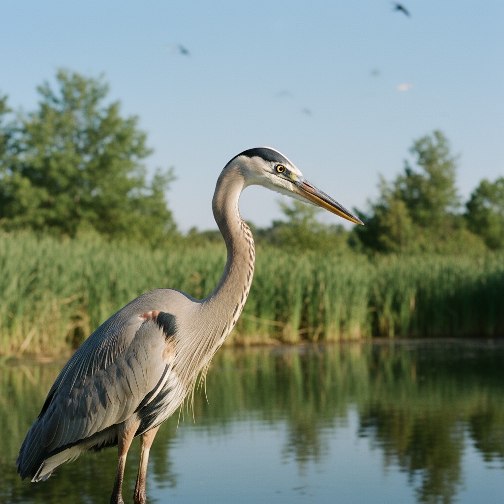 चालाक बगुला और उसकी भ्रामक चालें