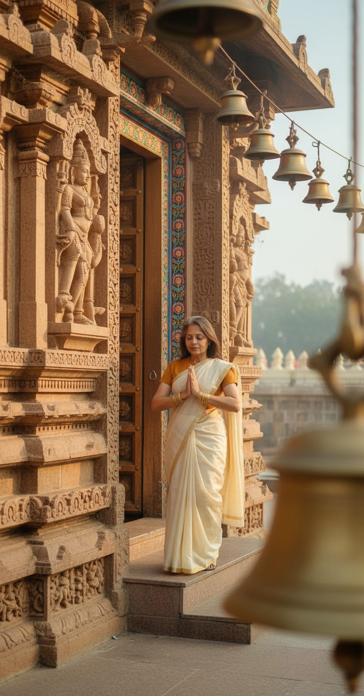घंटियों की ध्वनि: ध्यान और पूजा का संगम