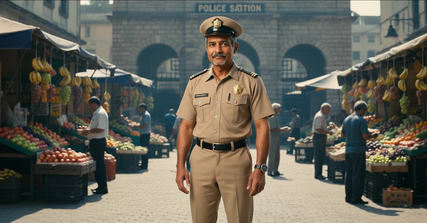 पुलिस और एक आदमी की कहानी