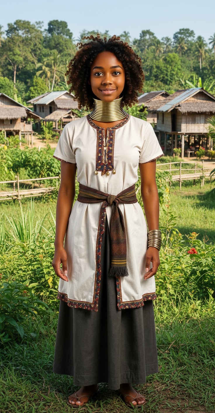 The Incredible Neck Ring Tradition of the Kayan Tribe