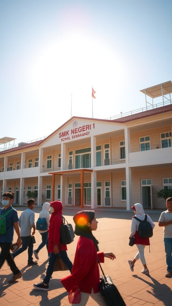 Meriahnya Peringatan Hari Ulang Tahun SMK Negeri 1 Semarang