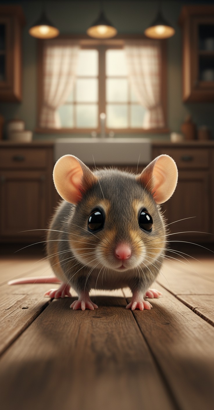 The Lesson of Sharing: Rat and Cat's Kitchen Adventure